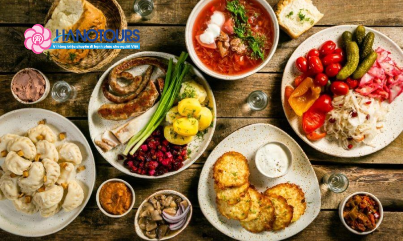Ẩm thực Nga từ A đến Z: Những món ăn nhất định phải thử một lần trong đời
