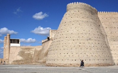 Thành cổ Ark of Bukhara – Pháo đài quyền lực giữa lòng