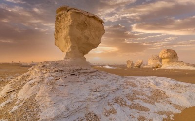 Sa mạc Trắng White Desert National Park: Kỳ quan thiên nhiên độc đáo của Ai Cập