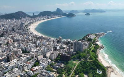 Thành phố biển Rio de Janeiro Brazil sôi động bên bờ Đại Tây Dương