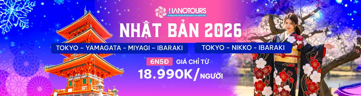 Tour Nhật Bản