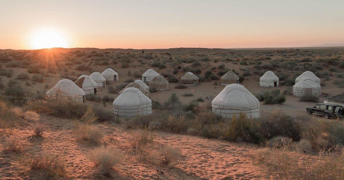 Một đêm lều yurt bên Aydarkul để cảm nhận Trung Á theo cách thật khác