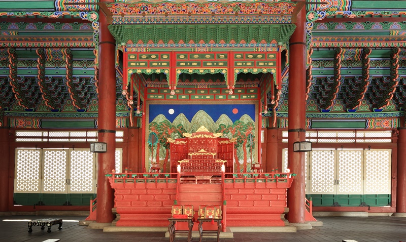 Tới thăm cung điện Hoàng gia Gyeongbok ở Seoul