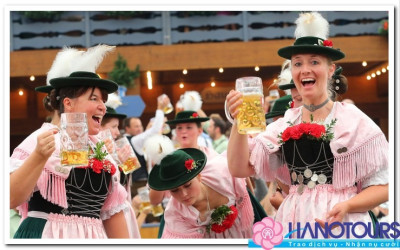 Lễ hội Munich Oktoberfest ở Đức