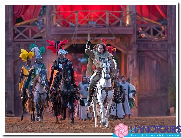 Thi đấu Kaltenberg Knights ở Đức