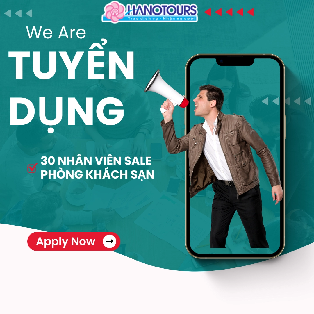 Tuyển dụng nhân viên sale phòng khách sạn