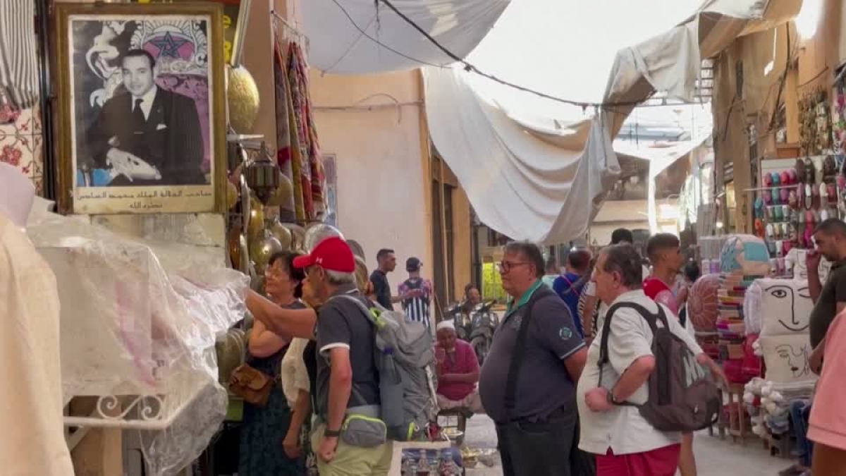 Marrakesh tiếp tục chào đón du khách sau trận động đất lịch sử