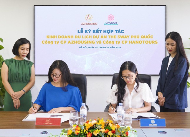 Hanotours và AZHousing ký kết thỏa thuận kinh doanh tại dự án The 5Way Phú Quốc