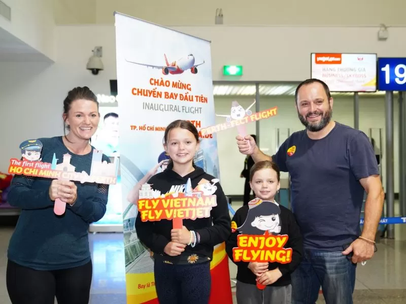 Vietjet khai trương đường bay mới đến Perth, Adelaide (Australia)