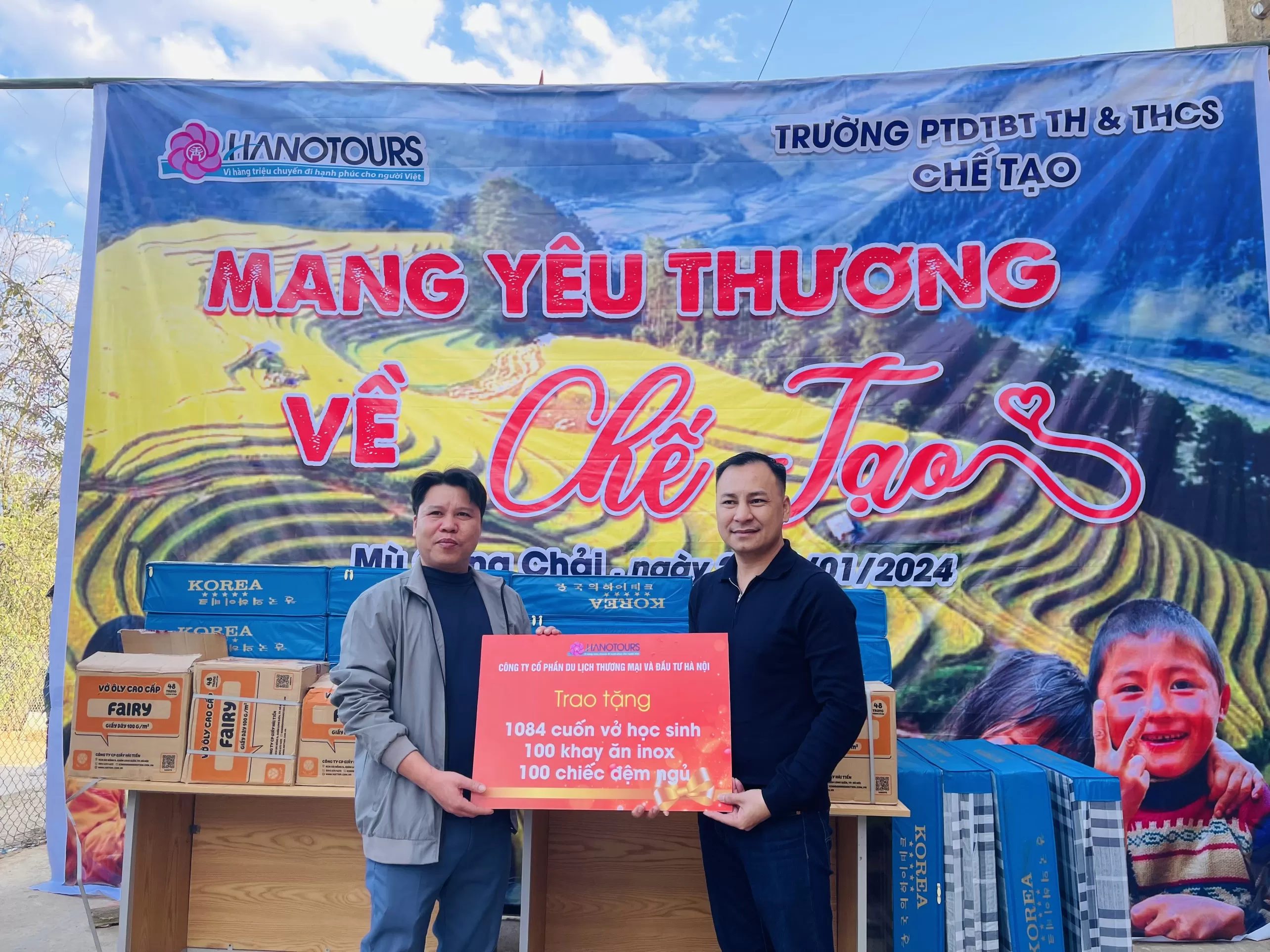 MANG YÊU THƯƠNG VỀ CHẾ TẠO