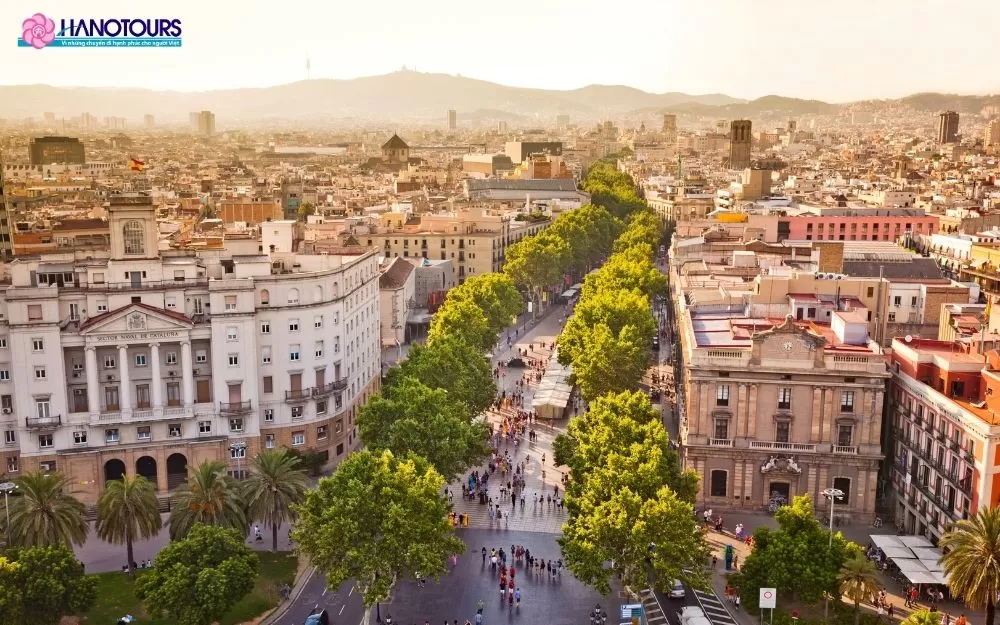 Thành phố Barcelona -  Điểm đến du lịch độc đáo