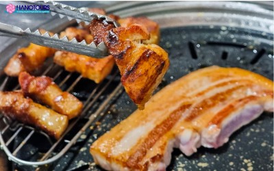 Samgyeopsal: Món thịt ba chỉ nướng trứ danh của người Hàn