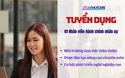 Tuyển dụng 01 Nhân viên Hành chính Nhân sự