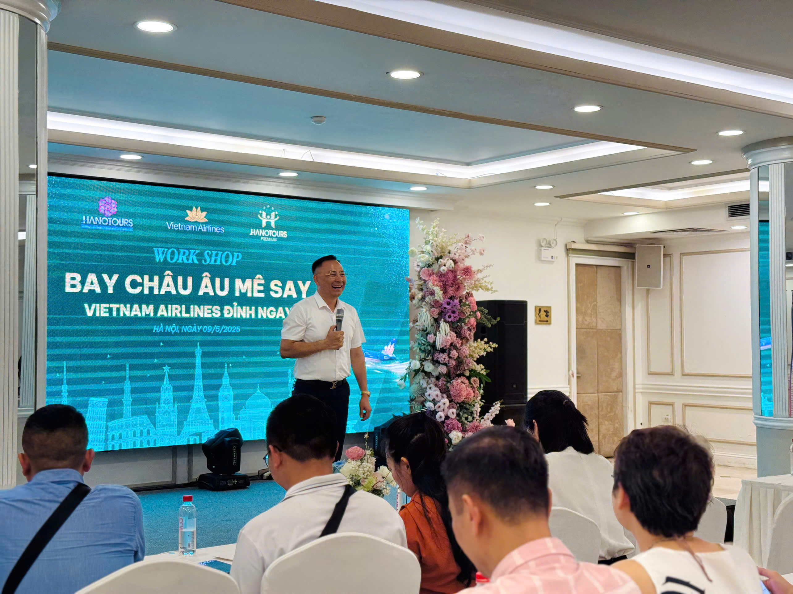 WORKSHOP: BAY CHÂU ÂU MÊ SAY – VIETNAM AIRLINES ĐỈNH NGAY