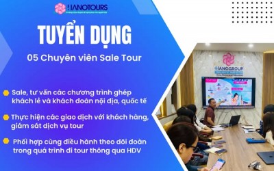 Tuyển dụng Sale tour nội địa outbound
