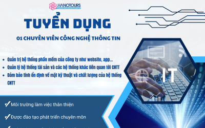 Tuyển dụng chuyên viên công nghệ thông tin