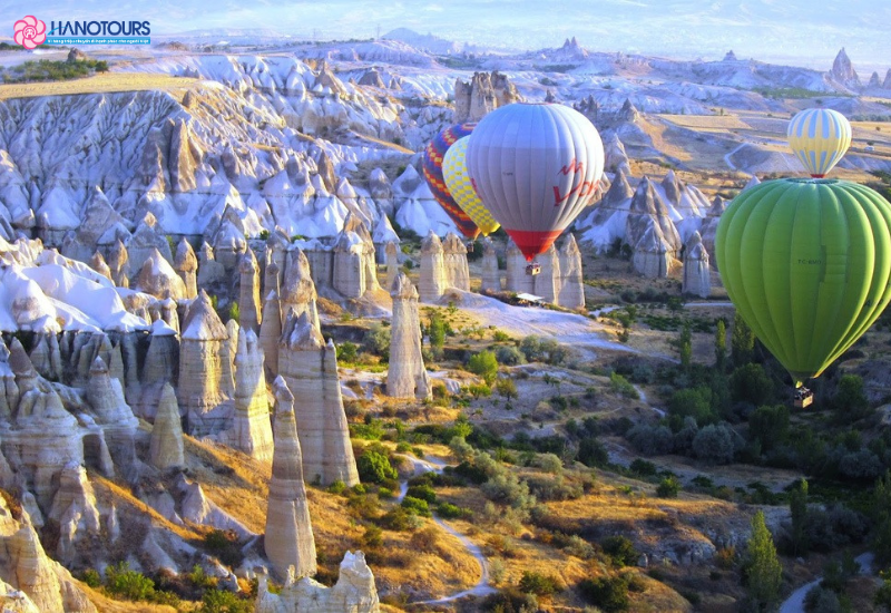 Bay khinh khí cầu Cappadocia – Trải nghiệm tuyệt vời bạn nên thử