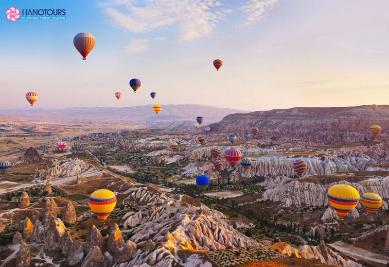 Cappadocia Thổ Nhĩ Kỳ – Thiên đường khinh khí cầu tuyệt đẹp nên check-in