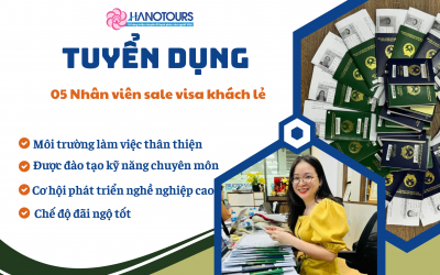 Tuyển dụng nhân viên sale visa khách lẻ