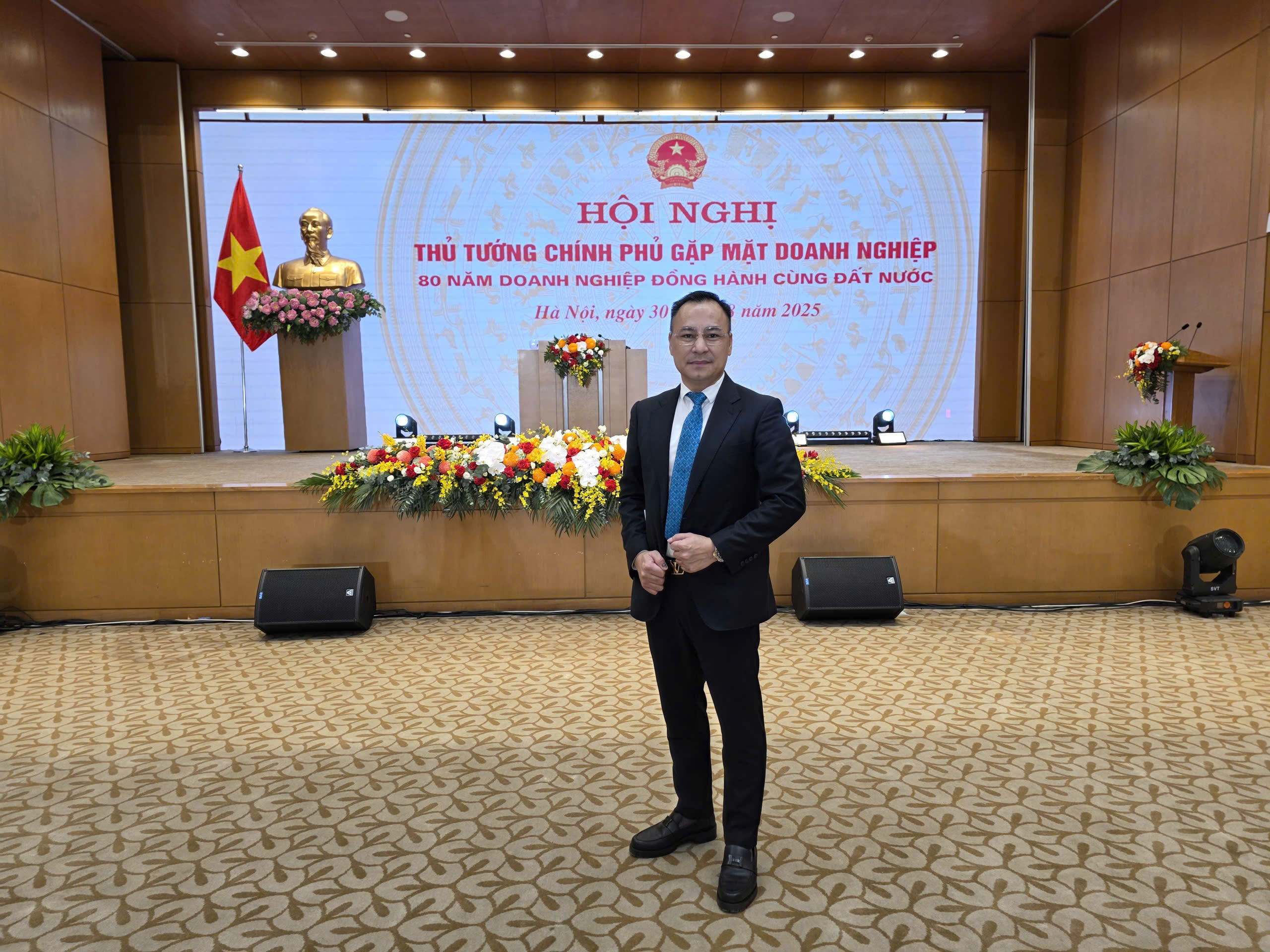 Tổng Giám đốc Hanotours vinh dự được tham dự Hội nghị “80 năm doanh nghiệp đồng hành cùng đất nước”