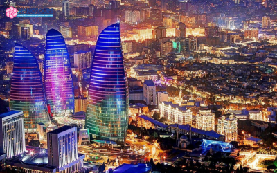 Vẻ đẹp kiêu hãnh của Flame Towers Azerbaijan