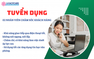 Tuyển dụng 01 Nhân viên chăm sóc khách hàng