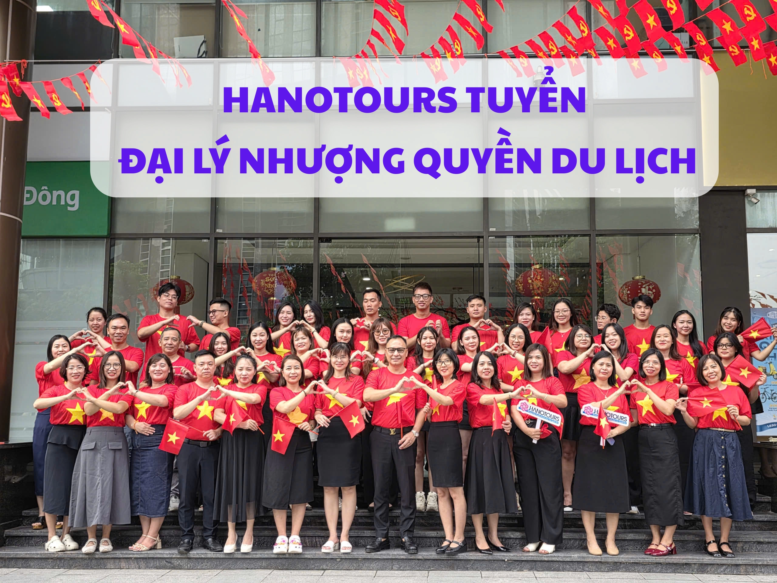 Hanotours tuyển đại lý nhượng quyền du lịch với chính sách hấp dẫn