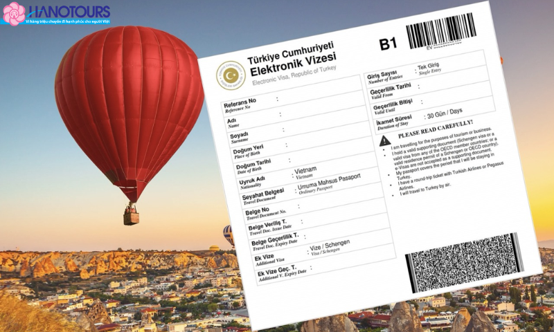Cách Xin eVisa Thổ Nhĩ Kỳ: Hướng Dẫn Chi Tiết Từ A đến Z