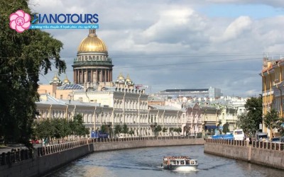 Dấu ấn kiến trúc Nga: Hành trình khám phá vẻ đẹp quyền lực và lộng lẫy