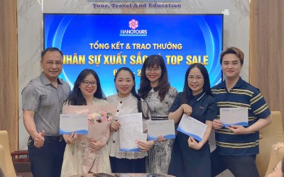 Vinh danh nhân sự xuất sắc và Top 3 best sales quý I/2026