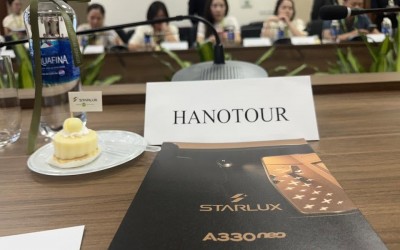 Hanotours hân hạnh tham gia trải nghiệm ẩm thực chuẩn ngôi sao cùng STARLUX Airlines