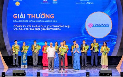 Hanotours được vinh danh Doanh nghiệp lữ hành nội địa hàng đầu tại VITA AWARDS 2026