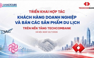 TRIỂN KHAI HỢP TÁC HANOTOURS - TECHCOMBANK