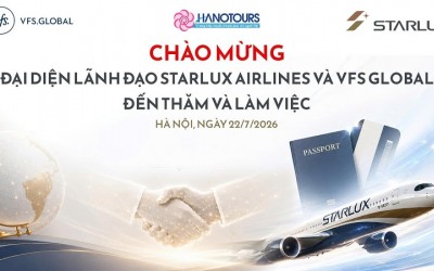 LÃNH ĐẠO STARLUX AIRLINES ĐẾN THĂM VÀ LÀM VIỆC