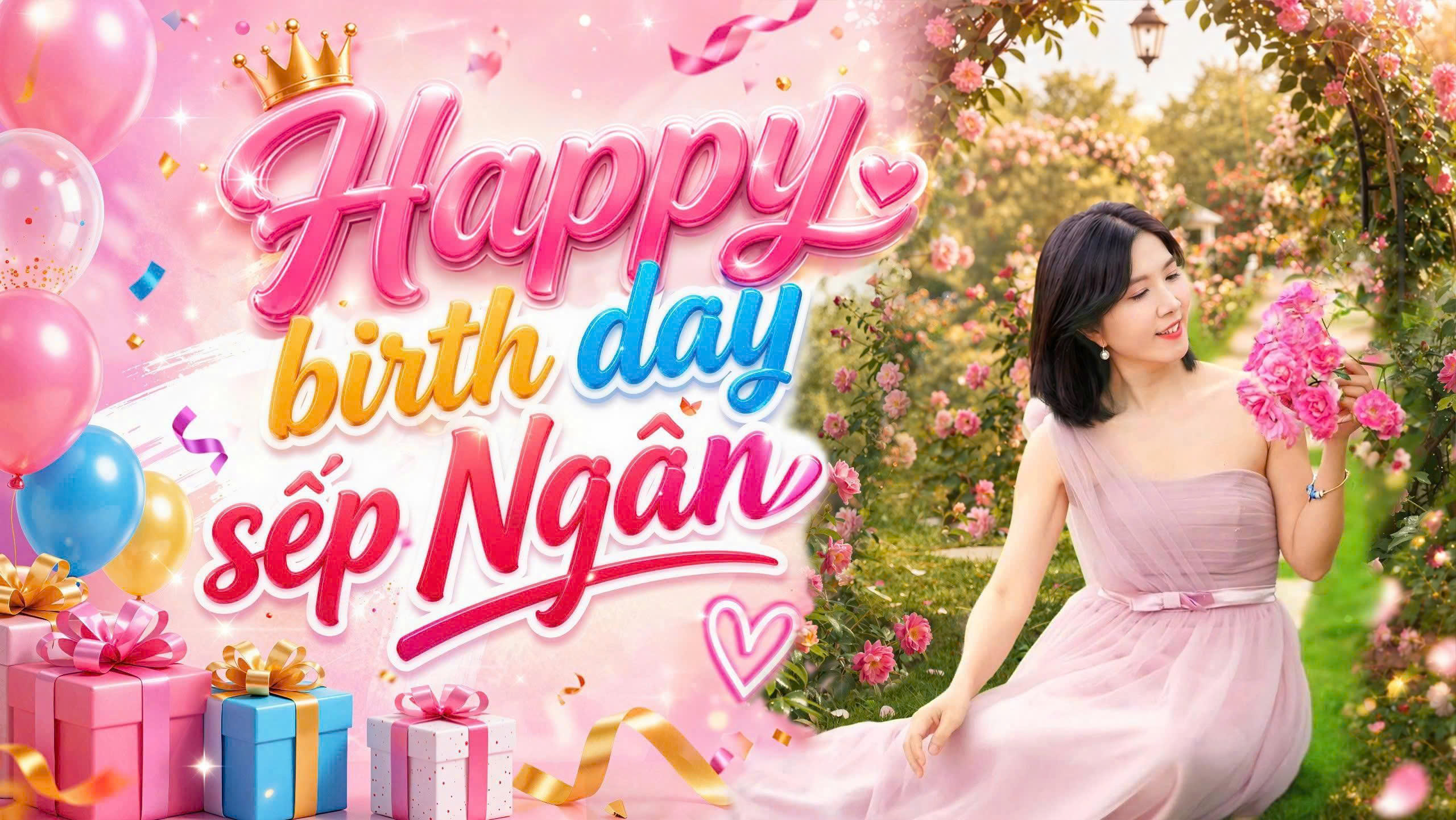 CHÚC MỪNG SINH NHẬT SẾP NGÂN