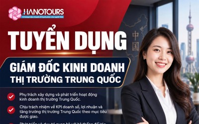 Tuyển dụng 01 Giám đốc kinh doanh thị trường Trung Quốc