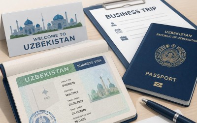 Visa Uzbekistan tự túc: Hồ sơ, thủ tục và cách xin visa chi tiết