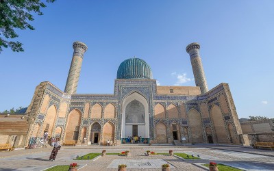 Lăng mộ Gur-e Amir Samarkand – Biểu tượng của đế chế Timurid của du lịch Uzbekistan