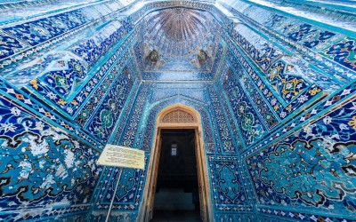 Quần thể lăng mộ Shah-i-Zinda – Sắc xanh huyền thoại giữa Samarkand