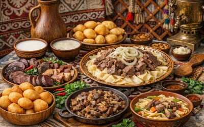 Ẩm thực Kazakhstan: Top món ngon nhất định phải thử khi du lịch Kazakhstan