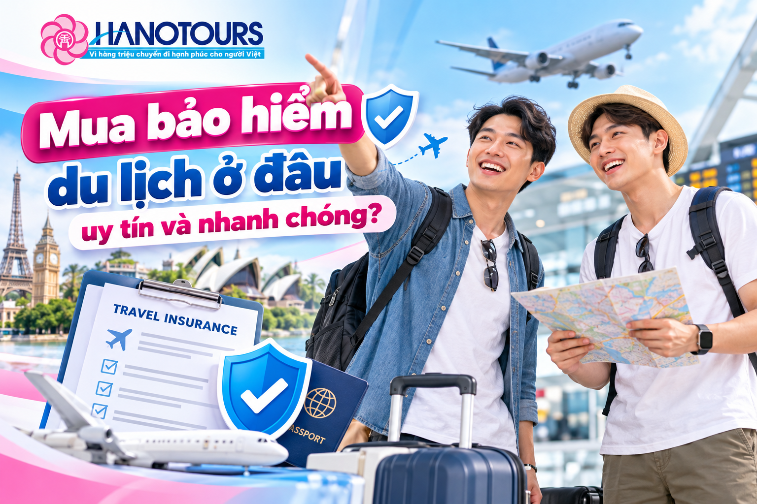 Mua bảo hiểm du lịch ở đâu uy tín và nhanh chóng?