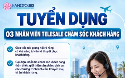 Tuyển dụng nhân viên Telesale Chăm sóc khách hàng