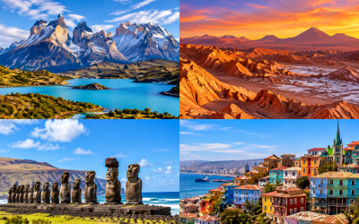 Top 10 điểm đến du lịch Chile nổi bật bạn nhất định không thể bỏ lỡ.