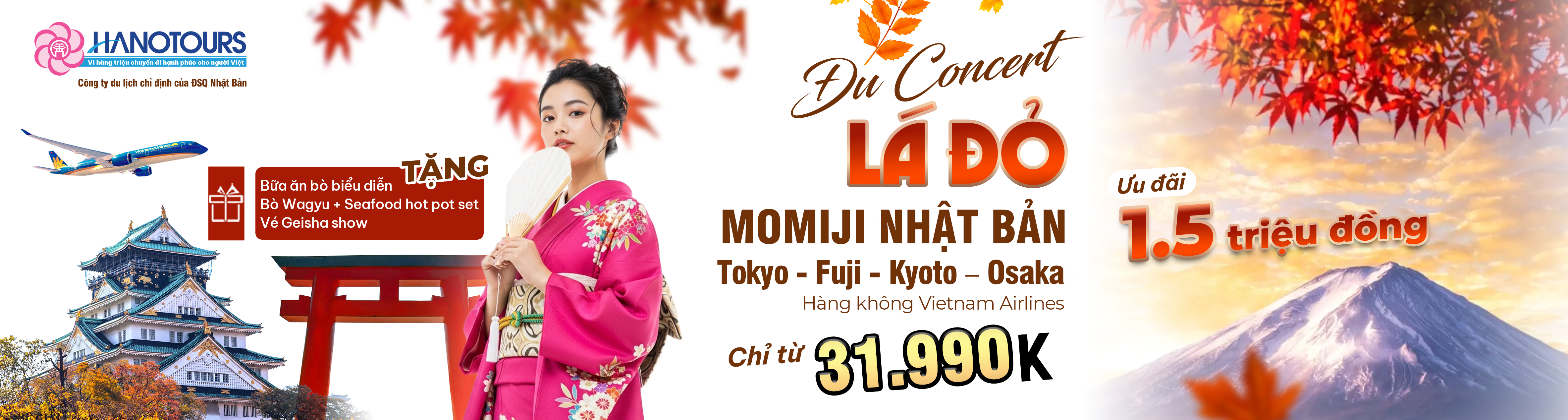 Tour Nhật Bản