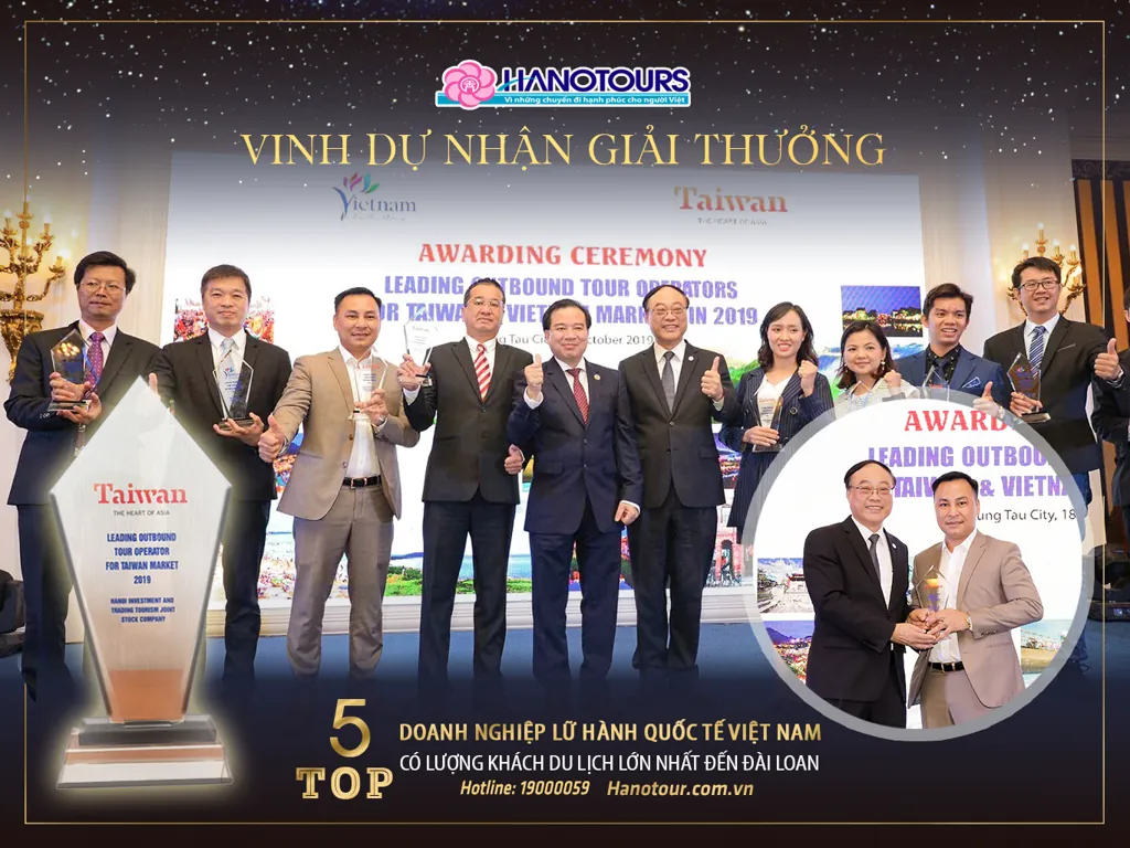Top 5 doanh nghiệp đưa khách đến Đài Loan nhiều nhất năm 2019 Top 5 doanh nghiệp đưa khách đến Đài Loan nhiều nhất năm 2019