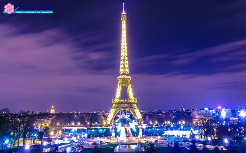 Kinh đô thời trang Paris - Pháp rực sáng ánh đèn