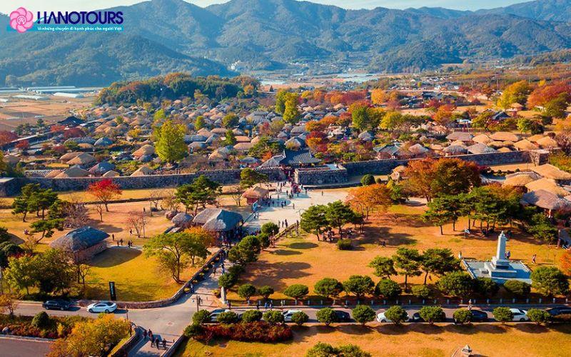 Mùa thu Hàn Quốc tại làng Jeonju Hanok vô cùng nổi tiếng