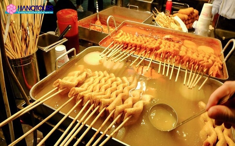 Chả cá xiên Odaeng - nét độc đáo trong ẩm thực Hàn Quốc