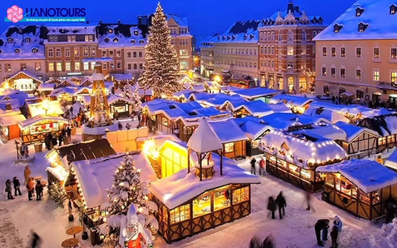 Hội chợ Giáng sinh tại Strasbourg lớn nhất thế giới với hơn 300 quầy hàng