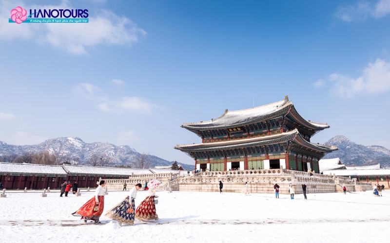 Cung điện Gyeongbokgung mang đến vẻ đẹp lịch sử của Hàn Quốc